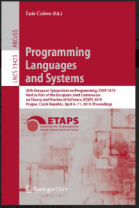 Programming languages and systems