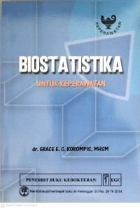 Image of Biostatistika Untuk Keperawatan