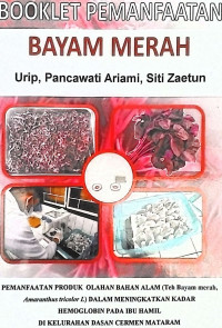 Booklet pemanfaatan bayam merah