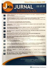 Image of Jurnal Kebidanan Vol. 15 N0. 2 April 2025