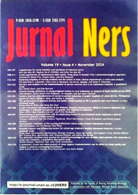 Image of Jurnal Ners Vol. 19 No. 3  Agustus Tahun 2024