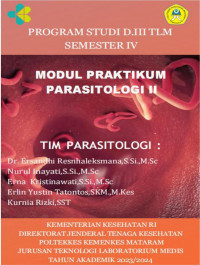 Image of Modul Praktikum Parasitologi II