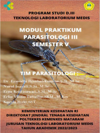 Image of Modul Praktikum Parasitologi III Semester V